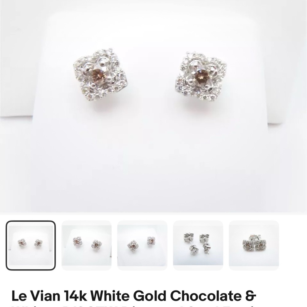Levian Earrings new I changed my mind  after I bought this